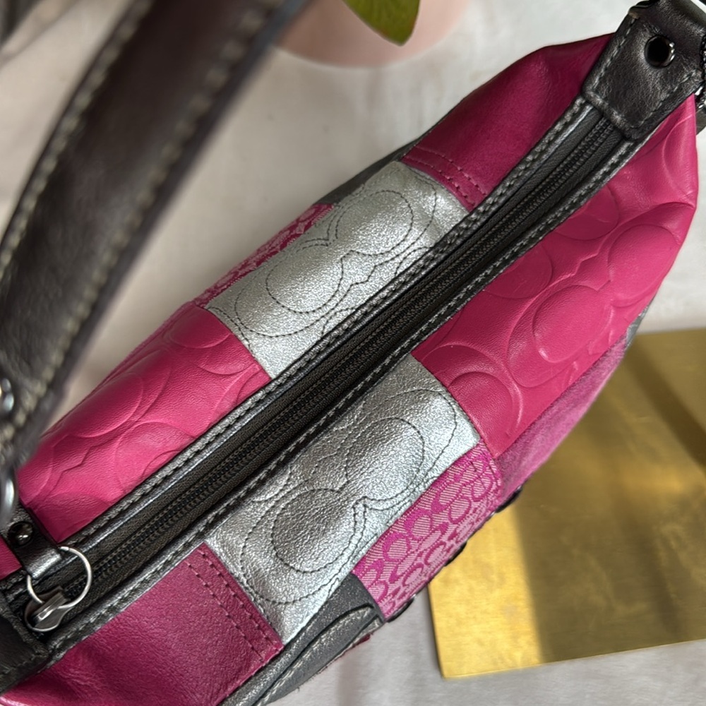 Vintage Y2K Coach Mini patchwork - Picture 12 of 14